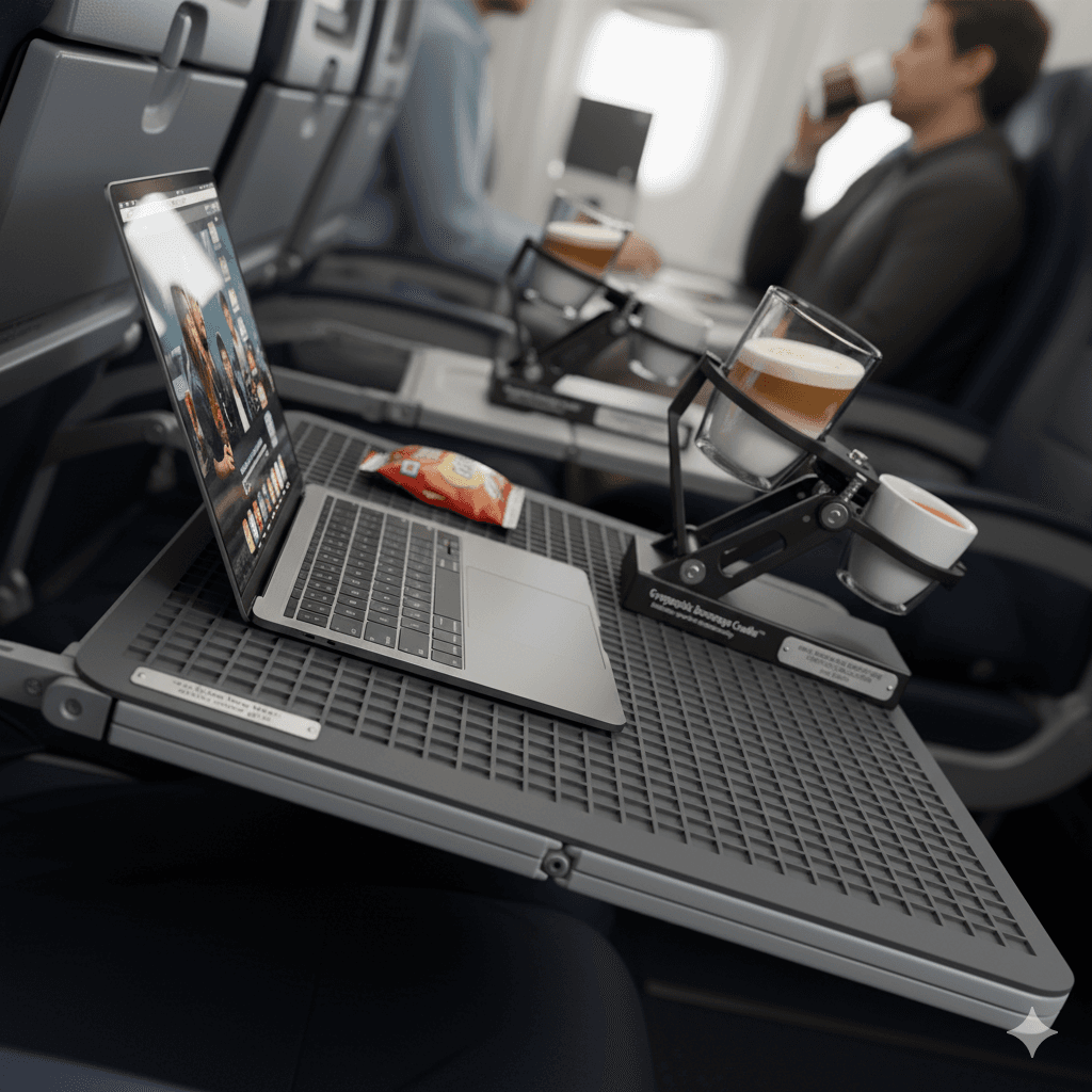 The Anti-Slide Tray Table Mat™
