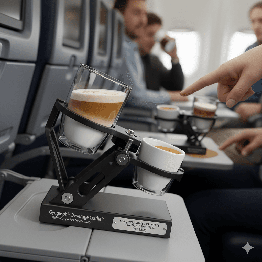 The Gyroscopic Beverage Cradle™