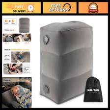 Adjustable Inflatable Travel Foot Rest Pillow