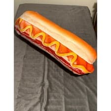 Much Comfort Giant Hot Dog Plush