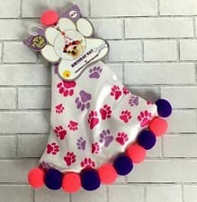 Dog Cat Paw Print S/M Birthday
