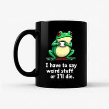 Frog Meme Mug Have To Say