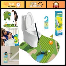 Golf Gag Gift Toilet Golf