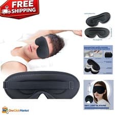 3D Contoured Sleep Mask Complete Blackout