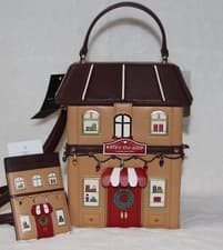 Kate Spade 3D Christmas House Crossbody