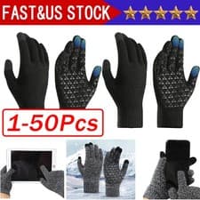1-50 Heated Gloves Electric Rechargeable Battery
