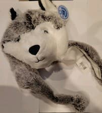 Husky Dog Plush Animal Novelty Hat