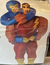 Inflatable Wrestler Hugger Costume Adult Osfm