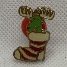 Vtg Enamel Novelty Lapel Pin Pinback