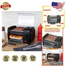 Dog Toaster Roller Grill W/ Bun