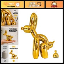Pooping Dog Sculpture Funny Gag Gift,