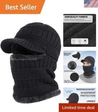 Stylish Women’s Knitted Balaclava Hat