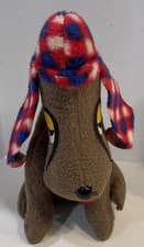 Dollcraft Novelty Company Dog Plaid Hat