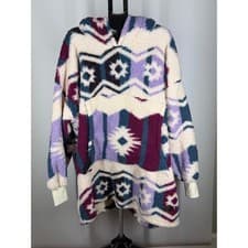 Catalonia Oversized Sherpa Hoodie Wearable Blanket