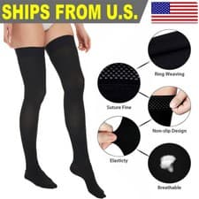 US Compression Socks Thigh High Support