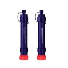Portable Water Filter Straw Survival, Essential