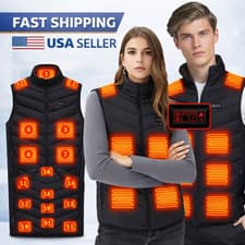 USB Heated Vest For Men Women