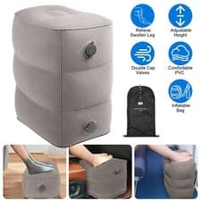 Inflatable Legs Foot Rest Pillow Height