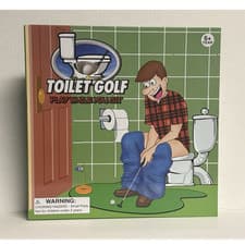 Toilet Golf "play While You Sit"