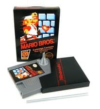 Super Mario Bros NES Cartridge Flask