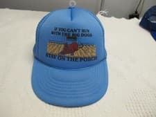 Vtg Amapro Cotton Poly Novelty Cap