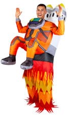 Inflatable Rocket Man Adults Novelty Fancy