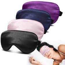 Silk Sleep Mask 100% Blackout, Zero
