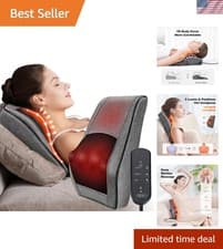Elegant Heat-enabled Deep Tissue Massage Pillow