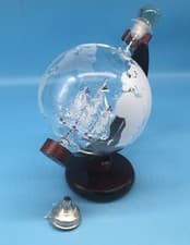 Globe Wine Decanter Glass Crystal Party