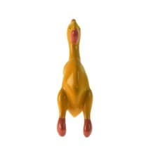 Rubber Chicken 3D Lapel Pin Back