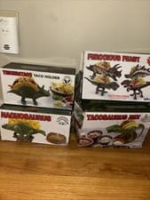 Different Dinosaur Taco/ Nacho Holder Open