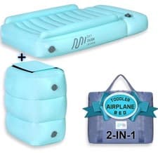 Portable Inflatable Airplane Bed And Foot