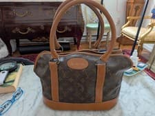 Louis Vuitton Monogram Brown Zip Top