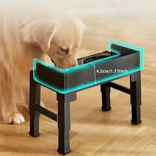 Adjustable Elevated Dog Food Bowl Stand