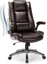 Colamy Leather Executive Office Chair High