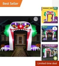 Halloween Inflatables Clown Archway Outdoor Decorations