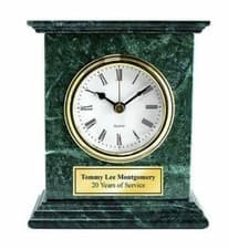 Desk Clock Executive Marble Desk Table
