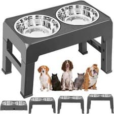 Elevated Food Bowl Pet Feeder Stainless