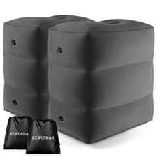 [2-pack] Inflatable Foot Rest Airplane, Airplane