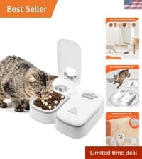 Compact Smart Pet Feeder With 12.4