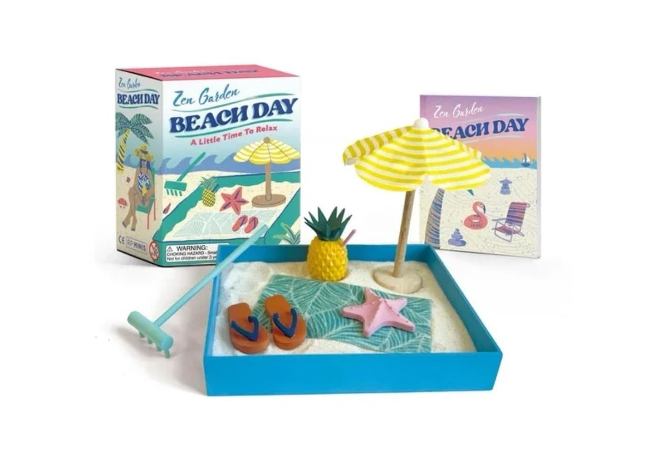 Zen Garden Beach Day Mini Kit By Hanna Karena Jones, Desktop Relaxion Mini Set