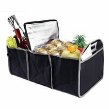 Portable Collapsible Trunk Organizer Flat Car