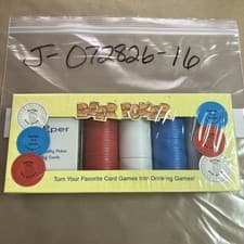 Beer Poker Card Game Drinking Set