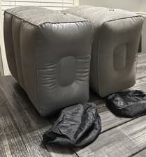 Myfon Inflatable Travel Foot Rest Pillow