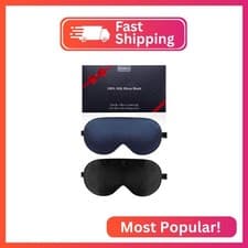 Beevines 100% Mulberry Silk Sleep Mask,