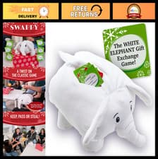 White Elephant Party Game Kit Fun