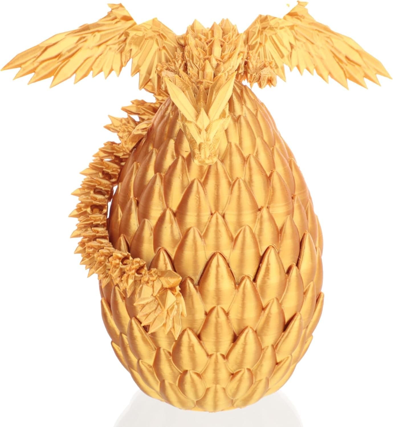 3D Printed Dragon Egg, Executive Desk Toys, Articulated Dragon, Fidget Toys Gift