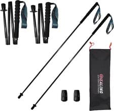 Okhealing Ultralight Trekking Poles Foldable Set