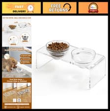 Elevated Pet Bowl Stand Raised Cat