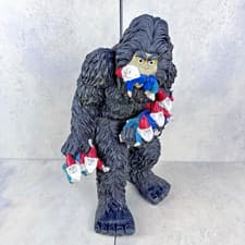 Bigfoot Carrying Gnomes Fairy Garden Statue